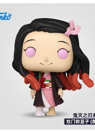 Genuino Funko Pop Demon Slayer Kimetsu No Yaiba Tanjiro You Bean Doll Modello Action Figures Toy