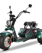 Clark is hot selling 10 Inch Fat Tire Trike Electric Vehicles Three Wheel Electric Scooter Citycoco 2000W 3 Wheels Electrical Mo - Riparo82