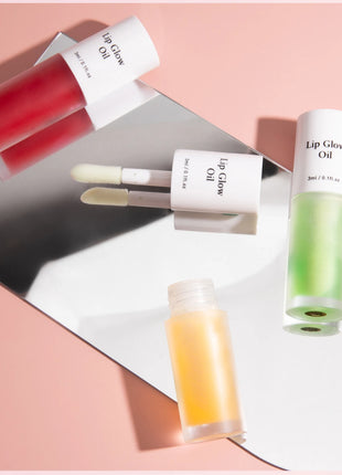 Lip Glaze Lip Oil Moisturizing Shiny Lipgloss Long lasting Makeup Lip Tint Lips Moisturizer Jelly Lipstick Oil Moisturizing Balm - Riparo82