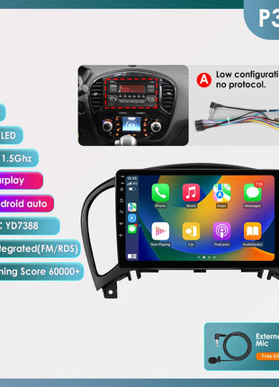 Hizpo Car Radio For Nissan Juke YF15 2010 - 2014 Carplay 4G Multimedia Video Player GPS Autoradio AI Voice 2 Din Android Auto BT