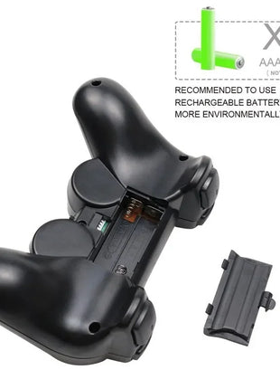 Adatto per controller di gioco wireless PS2 Maniglia per joystick a doppia vibrazione Bluetooth Adatto per Sony PlayStation 2/PC/IOS/TV Box