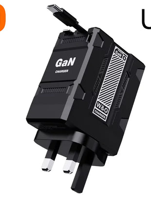 Xiaomi 120W GaN Fast Charger Compatible  With Retractable Type-c And Ligtning Cable Portable Adapter For Iphone 16 Ipad Macbook - Riparo82