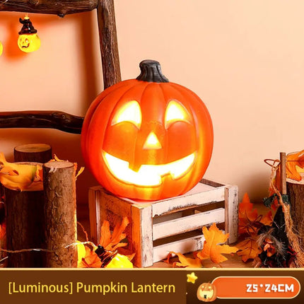 Pumpkins Lamp Halloween Decoration For Home Yard Garden Outdoor Decor Hallowen Horror House Skull Party Props Glow in The Dark