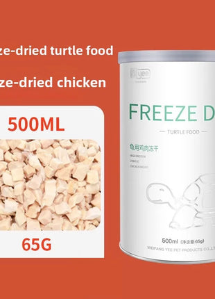 YEE Turtle Food 1.5/3/5.5mm High Protein Floating Pallets for Alligator Snapper,Red-Eared Slider&Aquatic Turtles Starter Feed - Riparo82