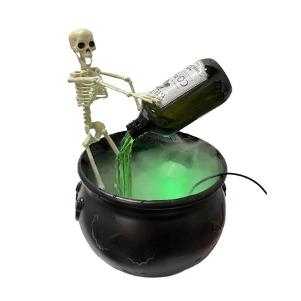 Halloween Decoration Room Decoration Magic Floating Bottle Wizard Bowl Diffuser Spooky Ghost Props Indoor Home Bar Decor
