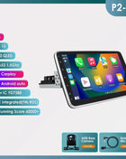 4G Universal 1 Din Car Multimedia Player 360 Rotatable Screen Autoradio Stereo Navi GPS WiFi Auto Radio Android Video Player Map