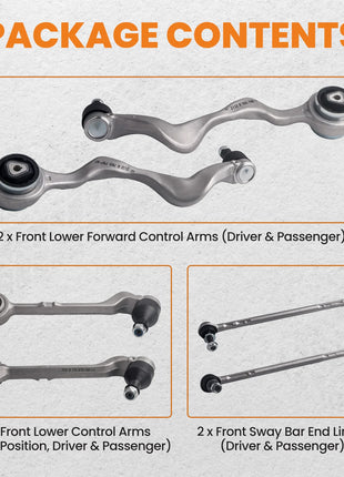 Kit braccio di controllo pista Wishbone sospensione anteriore per BMW Serie 3 E90 E91 E92 E93