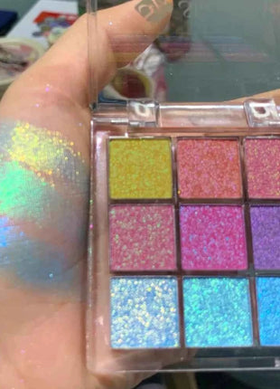 Sheeneffect Chameleon Chrome Eyeshadow Palette 9 Colors High End makeup Cosmetics