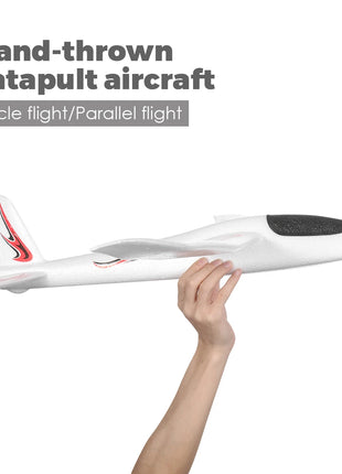 48/99 CENTIMETRI Grande Schiuma Aliante Aereo Lancio A Mano Aerei Giocattolo All'aperto 2 Modalità di Volo Giocattolo Volante per I Bambini Festa di Compleanno favori - riparo82
