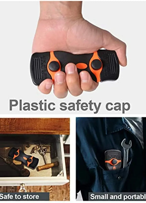 Plastic & Metal Razor Blade Scraper, Window Glass Cleaner, Vinyl Film & Adhesive Remover Tool for Car & Home - Riparo82