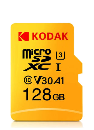 Scheda di memoria MicroSD KODAK 256 GB 128 GB FINO A 100 MB/s Class10 U3 32 GB 64 GB Scheda di memoria TF Microsd per PC Samrtphone