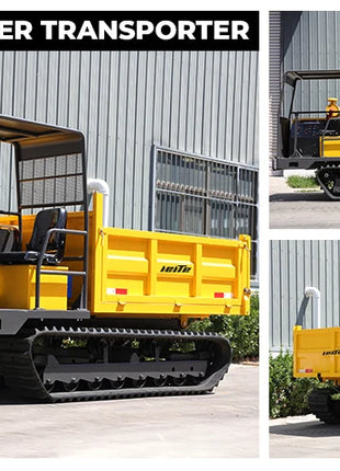 Mini Autocarro Cassone Ribaltabile 800kg - Trasportatore Cingolato Agricolo - riparo82