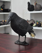 Decoracion Jardin ExteriorSimulation Black Crow Raven Bird Repellent Pest Control Pigeon Repellent Garden Decoration Outdoor