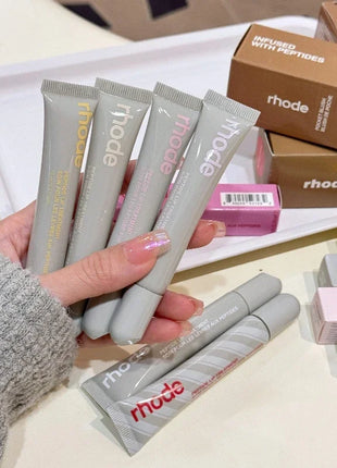 Brand NEW Rhode Fashion Color Lipstick Vanilla Portable Lip Gloss Holder Hot INS Lipstick Salted Caramel Lip Protect Glossy Oil - Riparo82