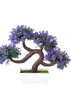 Artificial Plants Decoration Potted Bonsai Small Tree Pot Fake Plant Potted zen garden Ornaments Table Home Room Decoration