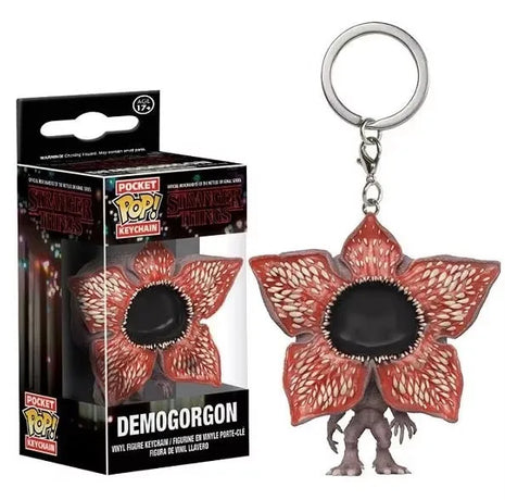 Funko POP Portachiavi Demogorgon Portachiavi Action Figure in vinile Collezione Modello Giocattoli Bambini Carvinal Raccogliere Giocattolo Regalo