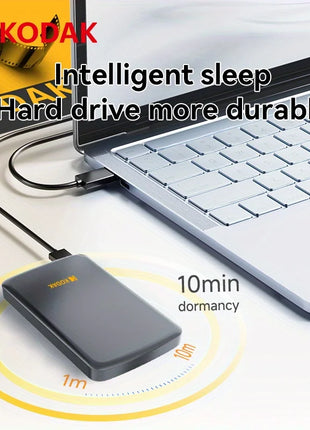 Kodak Disco rigido esterno portatile da 2,5 pollici PHDD 500 GB/1 TB USB 3.0 per PS5 Xbox PC Mac Desktop MacBook