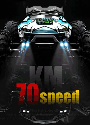 Teeggi 16101 /16102 PRO 1:16 Auto RC ad alta velocità con luce LED Drift 70KM/H 4WD RC Off-Road Car Monster Truck Giocattolo per i regali del capretto