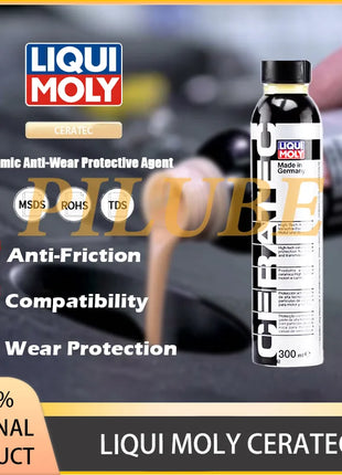 LIQUI MOLY CERATEC Protezione per motori in ceramica per applicazioni automobilistiche antiusura Riduce la combustione dell'olio Prodotto originale