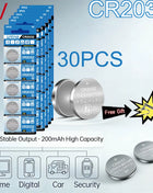 2-30PCS 3V 200mAh CR2032 Batteria Al Litio CR 2032 DL2032 ECR2032 Per Orologio Giocattolo Calcolatrice Chiave Dell'automobile Celle del Pulsante di Controllo Remoto
