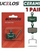 BUCKLOS Pastiglie freno a disco idraulico in ceramica per SRAM AVID ELIXIR 1/2/4/6/8/10 paia Pastiglie freno MTB Pastiglie freno a disco resistenti all'usura