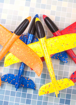 48 centimetri Grande Lancio A Mano Lancio Schiuma Palne EPP Modello di Aereo Aliante Aereo Modello di Aereo All'aperto FAI DA TE Giocattolo Educativo per I Bambini - riparo82