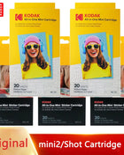 Cartucce di carta C210 All-in-One originali KODAK Set levazione 4Pass Stampa Tchnologia 20 40 60 100 Pacchetto stampante fotografica Iink