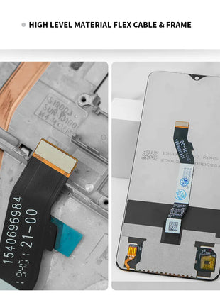 Display da 6.3 "Per Xiaomi Redmi Nota 8 Display LCD Touch Screen Digitizer Assembly Per Redmi Nota 8 Pro Display LCD Parti - riparo82