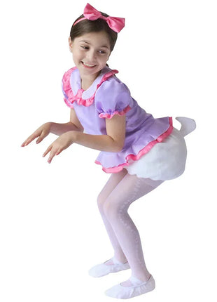 Anime Paperino Daisy Costumi Cosplay Ragazzi Ragazze Prom Wear Bambini Compleanno Carnevale Festa Vestire Stage Prop Abiti per bambini carini