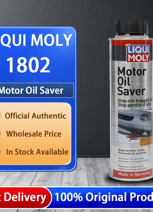 Liqui Moly Risparmio olio motore 300ML Il guarnizione motore riduce il rumore del motore Riduce il consumo dell'olio motore Ottimizza le emissioni