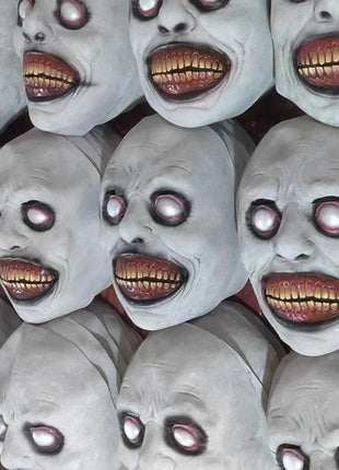 Halloween Cosplay Mask Smiling Demons Horror Face Masks The Evil Props Party Masquerade Halloween Mask Clothing Accessor - Riparo82