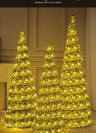 Albero di Natale Ins con floccaggio della neve Albero di Natale pieghevole premium Vacanza Estetica Decorazioni natalizie Albero di neve artificiale densa