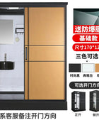 B573 Bagno doccia integrale integrato WC mobile bagno divisorio integrato semplice rurale per uso domestico