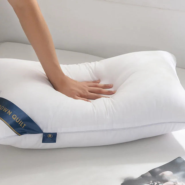 Sleeping Pillows for bedroom double top bed stuffed Hotel Five-star viscoelastic soft orthopedic pillow 48*74 extension Cushion