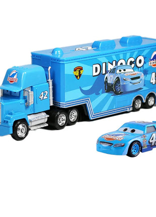 Auto 2 Mack Truck Pixar auto da corsa Lightning McQueen Jackson Storm mini Car 1 3 collezione Pressofuso Giocattolo in metallo Regalo per il regalo del capretto - riparo82