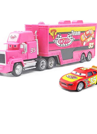 Auto 2 Mack Truck Pixar auto da corsa Lightning McQueen Jackson Storm mini Car 1 3 collezione Pressofuso Giocattolo in metallo Regalo per il regalo del capretto - riparo82