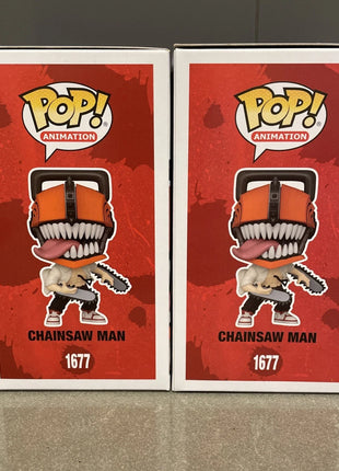 Chainsaw Man (varianti Chase) # 1677 Figure Funko Pop Ufficiale Genuino Edizione Limitata Colleziona Figure Chainsaw Man Fans Gift