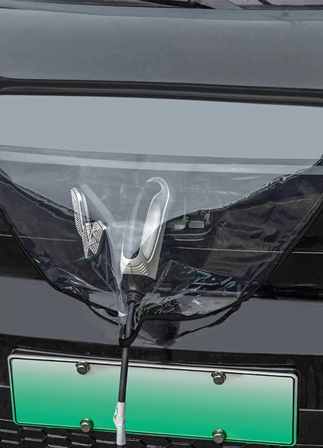 Electric Vehicle Charger Port Rainproof Dustproof Cover Outdoor Protection Covers for Tesla Model 3 Y Sedan SUV Car Accessories - Riparo82