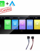 IPS 6.9 Inch 1Din Wired Carplay Android Auto Car Radio Multimedia Video MP5 Player Touch Screen Universal Autoradio Stereo - Riparo82