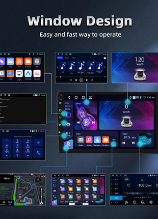 Hikity Wireless CarPlay Android Auto Car Radio For Toyota RAV4 2001-2006 BT Multimedia Player GPS WiFi Head Unit 2din autoradio - Riparo82