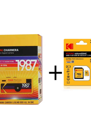 Kodak Charmera Portachiavi 1987 Mini fotocamera digitale 35MM/F2.4 Fotocamera 1 PZ 5 colori Spediti a caso Fotocamera a colori Regali di compleanno