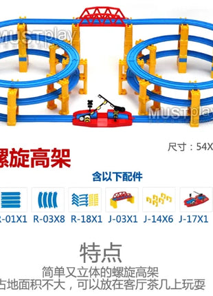 TAKARA TOMY TOMICA Pista di scena del treno elettrico Shinkansen Puro-ro, giocattoli per bambini dai tre anni. - riparo82
