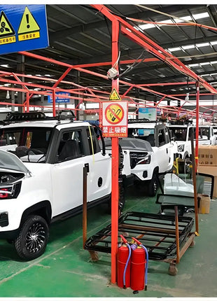 S Gear New Energy 4 Wheel Electric Vehicle with Top Shelf 1500W Adult Off-road Jeep 100h Foldable Seat Factory Supply Wholesale - Riparo82