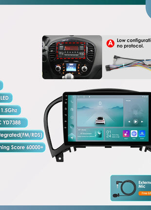 Hizpo Car Radio For Nissan Juke YF15 2010 - 2014 Carplay 4G Multimedia Video Player GPS Autoradio AI Voice 2 Din Android Auto BT
