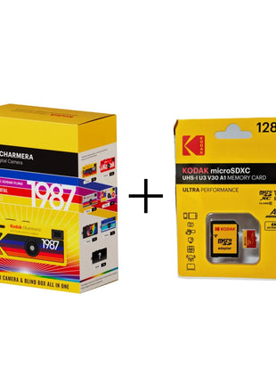 Kodak Charmera Portachiavi 35MM/F2.4 Fotocamera digitale 1987 con Flash Mini fotocamera digitale 5 colori Fotocamera a colori casuali per regalo ﻿