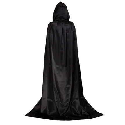 Halloween Cloaks Capes Women Men Cosplay Costumes Long Hooded Devil Demon Dress Up Props Performance Costume for Halloween Party