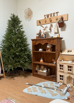 2025 Premium PE Albero di Natale Decorazioni natalizie di lusso per la casa Grande scintillante visualizzazione festosa Decorazione dell'atmosfera dell'albero di Natale