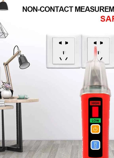 UNI-T AC Voltage Detector UT12D Non Contact Voltage Tester 24V-1000V Contactless Electric Tester Pen Power Sensor LED