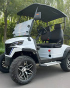 Affordable 2 4 6 Seater Chinese Electric Golf Cart Car For Sale 72V Lithium Custom Comfortable 4 Seats Electric Golf Carts - Riparo82