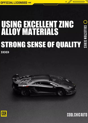 CCA1:64 Lamborghini STO Squisito modello di sospensione Auto d'epoca Modello statico Pressofusione Collezione Regalo Giocattoli - riparo82